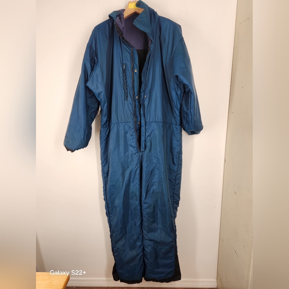 Vintage 90s Men's Colombia Black & Purple Snowsuit Size XL. #F21 - Picture 4 of 16